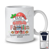 Personalized Custom Name Papa Navidad Family 2026; Awesome Christmas Santa Mexican Group T-Shirt
