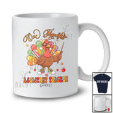 Personalized Custom Name One Thankful Assistant Teacher; Lovely Thanksgiving Turkey Proud Job T-Shirt