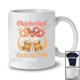 Personalized Custom Name Oktoberfest Drinking Team; Humorous Beer German Drunker Group T-Shirt