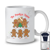Personalized Custom Family Name; Lovely Christmas Cookies Family; Baking Baker Group T-Shirt