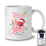 Personalized Custom Name Ho3; Amusing Christmas Candy Canes Bocce Ball Player Team; Family T-Shirt