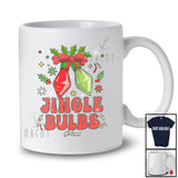 Personalized Custom Name Jingle Bulbs; Humorous Christmas Bulb; Pajamas Family Group T-Shirt