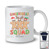 Personalized Custom Name Gingerbread Squad; Joyful Christmas Three Skeleton Gingerbread Radiology T-Shirt