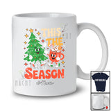 Personalized Custom Name This The Season; Joyful Christmas Tree Coffee; Friends Family T-Shirt