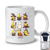 Personalized Custom Name Banana Cosplay Boo Witch; Lovely Halloween Fruit; Vegan T-Shirt