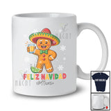 Personalized Custom Name Feliz Navidad; Amazing Christmas Mexican Gingerbread; Family T-Shirt