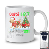 Personalized Custom Name Oops I Got Another Tree; Humorous Christmas Santa Cockapoo; Family T-Shirt