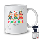 Personalized Custom Name Pantasmas; Adorable Christmas Three Mexican Girl Pan Dulce; Family T-Shirt