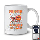 Personalized Custom Name Pumpkin Spice Makes Dispatcher Nice; Lovely Thanksgiving Family T-Shirt