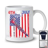4th Of July Squad, Proud American Flag Clarinet Player, Musical Instruments Patriotic Group T-Shirt