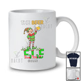 Personalized Custom Name The Beer Elf; Awesome Christmas Beer Drinking Drunker T-Shirt
