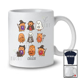 Personalized Custom Name Donut Cosplay Boo Witch; Lovely Halloween Food Lover T-Shirt