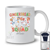 Personalized Custom Name Gingerbread Squad; Humorous Christmas Taekwondo Baking Baker T-Shirt