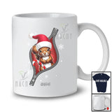 Personalized Custom Name Squirrel Santa Going Out; Lovely Christmas Pajama Family T-Shirt