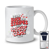 Personalized Custom Name I Can Suck The Stripes Off A Candy Cane; Sarcastic Christmas Adult Naughty T-Shirt