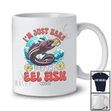 Personalized Custom Name Here For The Eel Fish; Humorous Seafood Boil Party Fishing Food T-Shirt