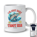 Personalized Custom Name Here For The Trout Fish; Humorous Seafood Boil Party Fishing Food T-Shirt