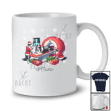 Personalized Custom Name Radiology Santa Border Collie Owner; Lovely Christmas X-Ray; Family T-Shirt