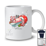 Personalized Custom Name Radiology Santa Pig; Lovely Christmas X-Ray Farm Farmer; Family T-Shirt