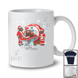 Personalized Custom Name Radiology Santa Sproodle Owner; Lovely Christmas X-Ray; Family T-Shirt