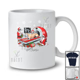 Personalized Custom Name Radiology Santa Whippet Owner; Lovely Christmas X-Ray; Family T-Shirt