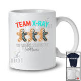 Personalized Custom Name Team X-Ray; Joyful Christmas Three Skeleton Gingerbread; Baking Baker T-Shirt