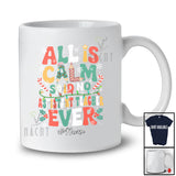 Personalized Custom Name Calm Said No Assistant Teacher Ever; Lovely Christmas Lights Jobs Family T-Shirt