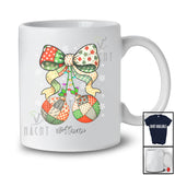 Personalized Custom Name Christmas Cherries Ornament Bow Tie; Awesome Plaid Snowing; Family T-Shirt