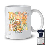 Personalized Custom Name Dog Mom; Lovely Christmas Santa Cockapoo Owner Bow Gingerbread T-Shirt