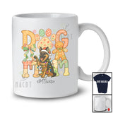 Personalized Custom Name Dog Mom; Lovely Christmas Santa German Shepherd Bow Gingerbread T-Shirt