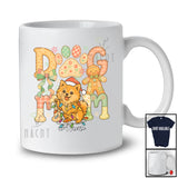 Personalized Custom Name Dog Mom; Lovely Christmas Santa Pomeranian Owner Bow Gingerbread T-Shirt