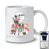 Personalized Custom Name German Shorthaired Pointer Gnome Snowman; Lovely Christmas Family T-Shirt
