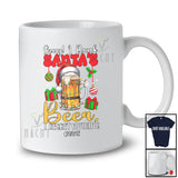 Personalized Custom Name Sorry I Drank Santa's Beer; Humorous Christmas Naughty Drinking T-Shirt