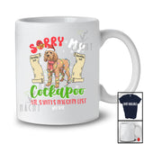 Personalized Custom Name Sorry My Cockapoo Ate Santa's Naughty List; Joyful Christmas Family T-Shirt