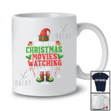 Personalized Custom Name This Is My Christmas Movies Watching Shirt; Lovely Elf X-mas Family T-Shirt