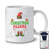 Personalized Custom Name This Is My Christmas Pajama Shirt; Lovely Elf X-mas Family Group T-Shirt