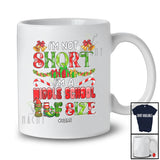 Personalized Custom Name Not Short Middle School Elf Size; Proud Christmas Students Teacher T-Shirt