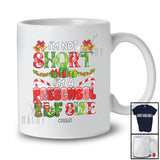Personalized Custom Name Not Short I'm A Preschool Elf Size; Proud Christmas Students Teacher T-Shirt