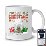 Personalized Custom Name Merry Christmas; Awesome X-mas Three Plaid Leopard Cruise T-Shirt