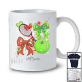 Personalized Custom Name Tennis Christmas Coquette; Lovely Bow Tie Snowing; Sport Player T-Shirt