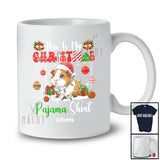 Personalized Custom Name My Christmas Pajama Shirt; Amusing Snow Santa Guinea Pig; Family T-Shirt