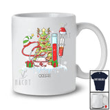 Personalized Custom Name Nurse Tools Christmas Tree Santa Elf; Proud X-mas Snowing; Jobs T-Shirt