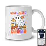 Personalized Custom Name Cook More Foood; Lovely Halloween Boo Ghost Food; Chef Group T-Shirt