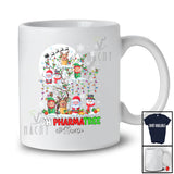 Personalized Custom Name Pharmatree; Lovely Christmas Medication Pills On X-mas Tree; Pharmacist T-Shirt