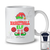 Personalized Custom Name Basketball Elf; Fantastic Christmas Basketball Player Sport; Friends Family T-Shirt