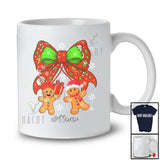 Personalized Custom Name Gingerbread With Coquette; Lovely Christmas Baking Baker; Pajama Family T-Shirt