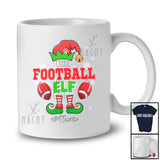 Personalized Custom Name Football Elf; Fantastic Christmas Football Player Sport; Friends Family T-Shirt