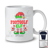 Personalized Custom Name Footgolf Elf; Fantastic Christmas Footgolf Player Sport; Friends Family T-Shirt