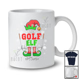 Personalized Custom Name Golf Elf; Fantastic Christmas Golf Player Sport; Friends Family T-Shirt