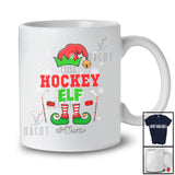 Personalized Custom Name Hockey Elf; Fantastic Christmas Hockey Player Sport; Friends Family T-Shirt